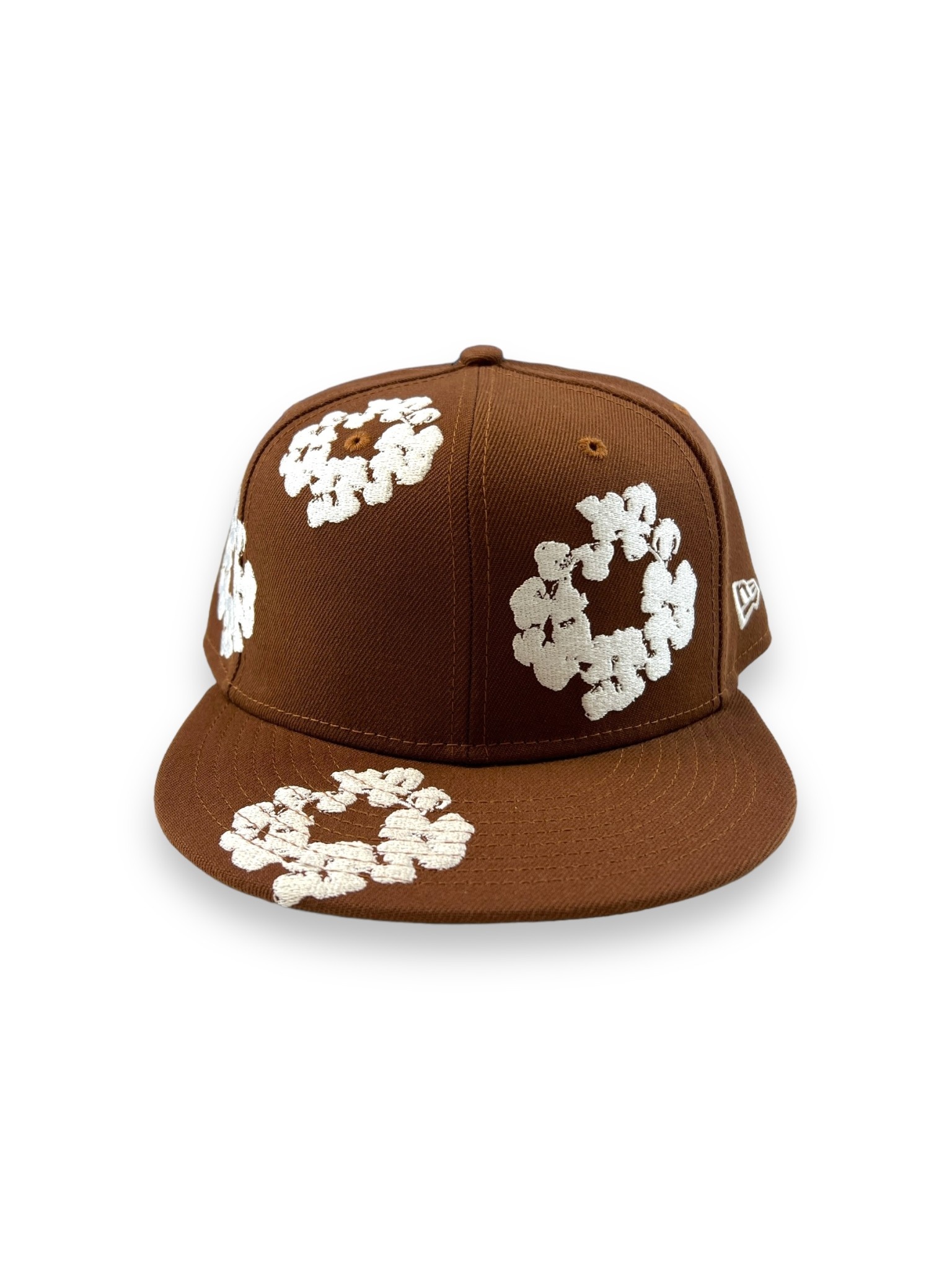 Denim Tears Cotton Wreath Fitted Hat Brown M/S 7 5/8 - Bring It