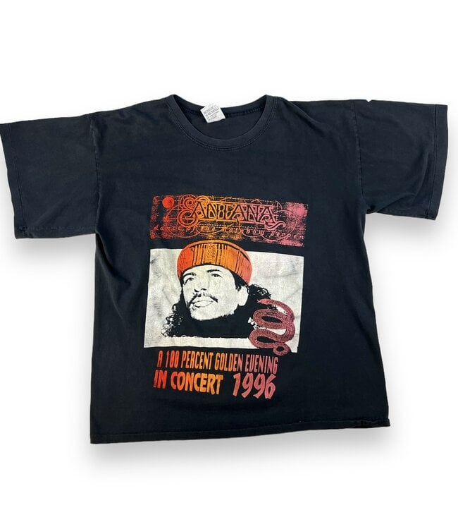 vintage 1996 Santana Boot Tee Size XXL