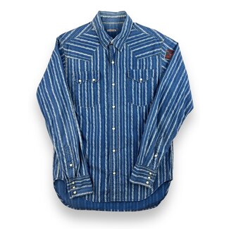 Kapital Kapital Western Indigo Shirt Size Large