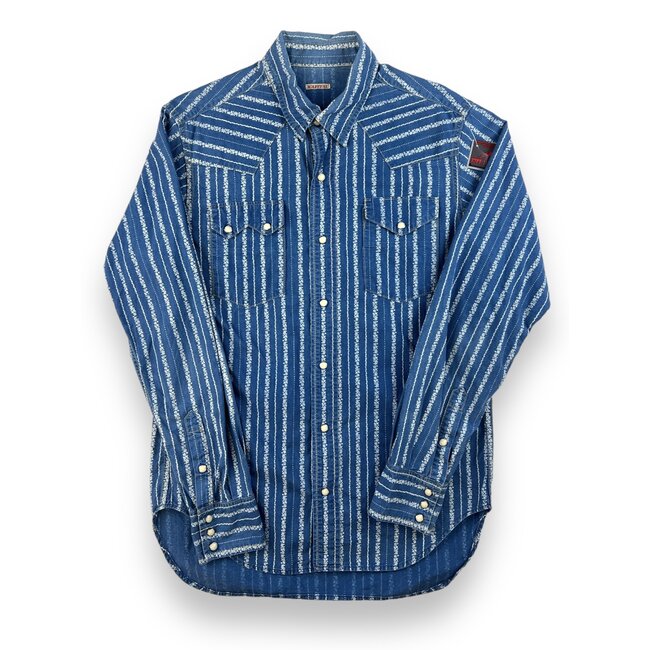 Kapital Kapital Western Indigo Shirt Size Large