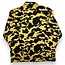 A Bathing Ape Bape Military Button Yellow Camo Size S