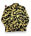 A Bathing Ape Bape Military Button Yellow Camo Size S