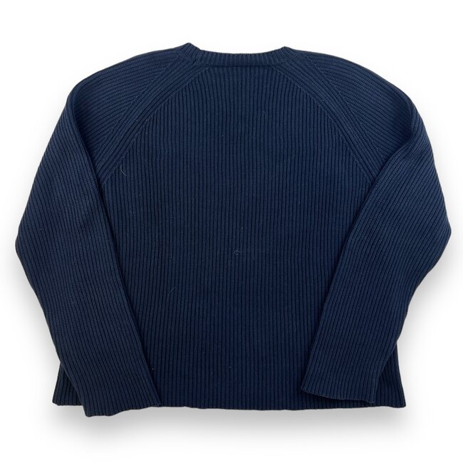 Off-White Off-White Knit Sweater Navy Size Medium