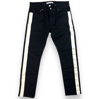 Calvin Klein Raf Simons Striped Jeans Black White Size 34W