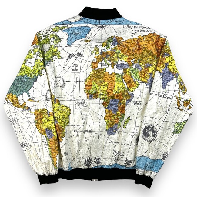 Saint Michael Saint Michael x Dr. Woo Map Light Jacket Size Large