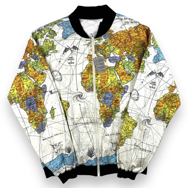 Saint Michael Saint Michael x Dr. Woo Map Light Jacket Size Large