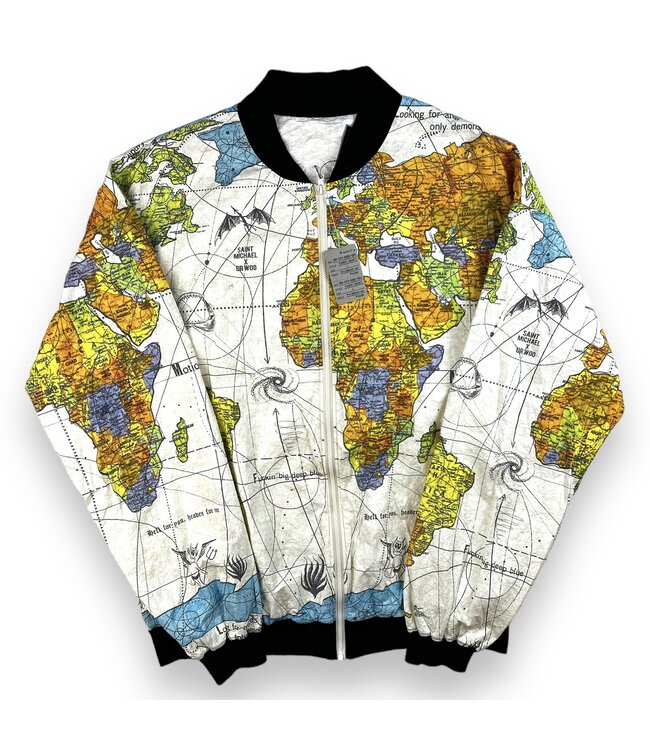 Saint Michael Saint Michael x Dr. Woo Map Light Jacket Size Large