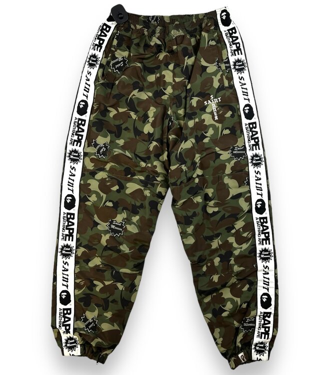 Saint Michael Saint Michael X A Bathing Ape Track Camo Pants Size Medium