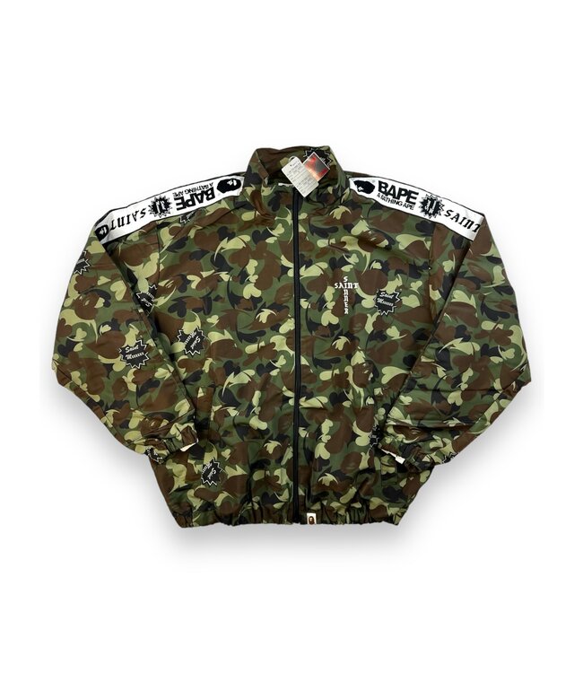 Saint Michael Saint Michael X A Bathing Ape Track Camo Jacket Size Medium