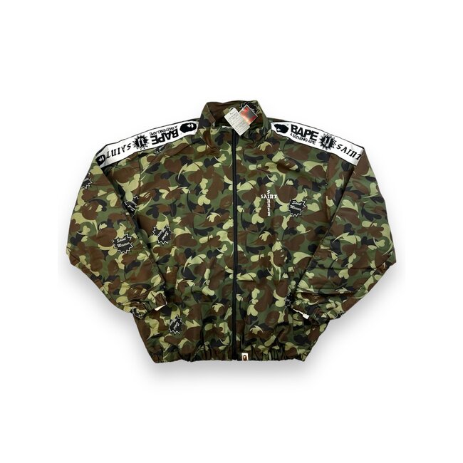 Saint Michael Saint Michael X A Bathing Ape Track Camo Jacket Size Medium