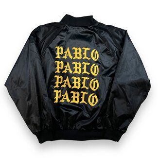 2016 Kanye West Saint Pablo Satin Bomber Size XL