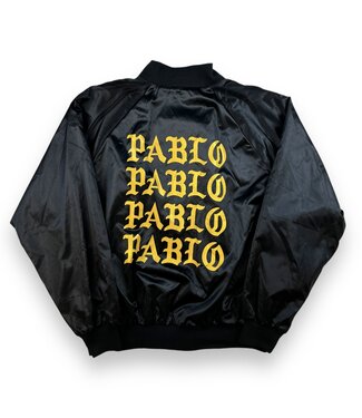 2016 Kanye West Saint Pablo Satin Bomber Size XL