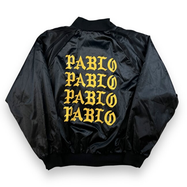 2016 Kanye West Saint Pablo Satin Bomber Size XL