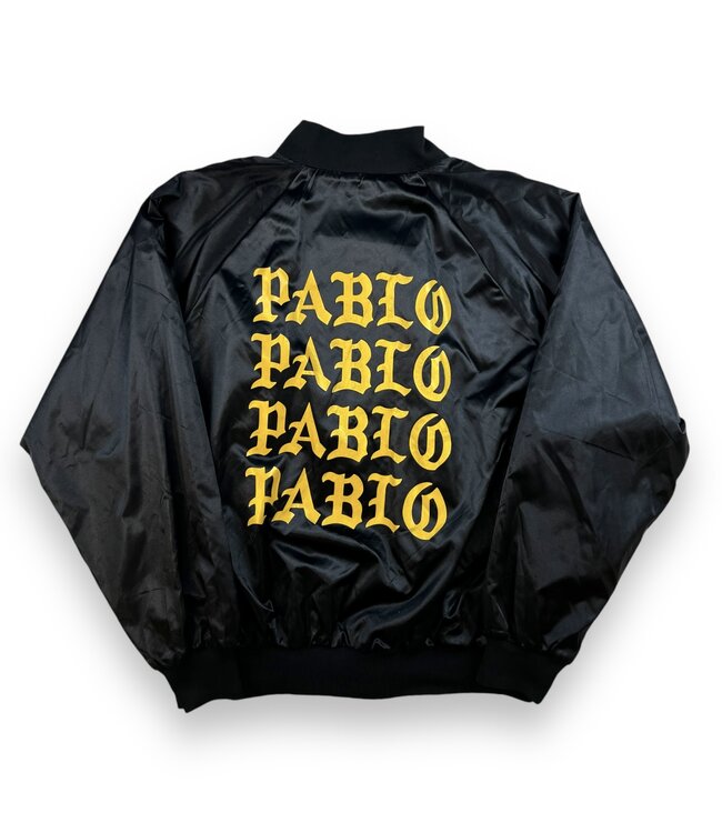 2016 Kanye West Saint Pablo Satin Bomber Size XL