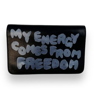 Comme Des Garcon CDG My Energy Comes From Freedom Wallet