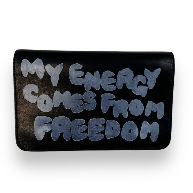 Comme Des Garcon CDG My Energy Comes From Freedom Wallet