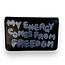 Comme Des Garcon CDG My Energy Comes From Freedom Wallet
