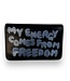 Comme Des Garcon CDG My Energy Comes From Freedom Wallet