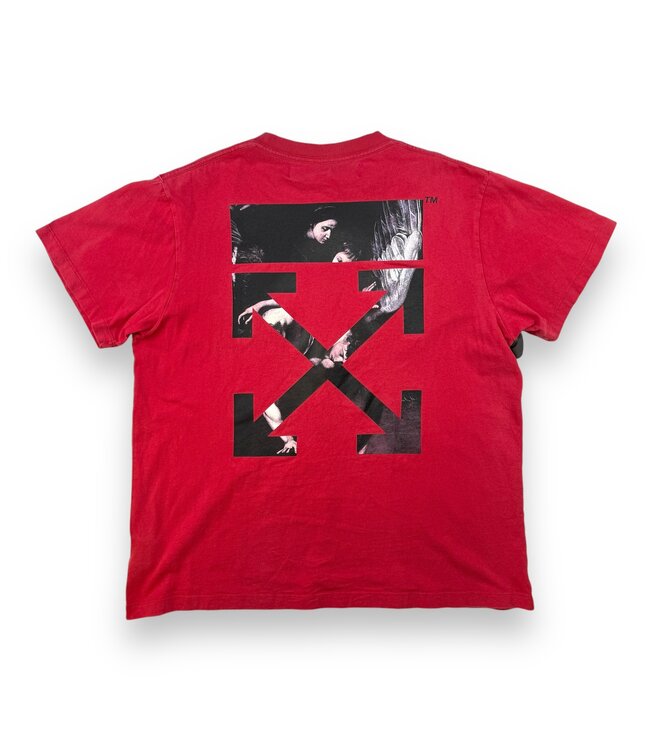 Pre Owned Off White Caravaggio Arrow Tee Size Small Bring It Back LLC
