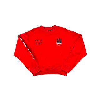 Off-White Off-White Monalissa Red Crewneck