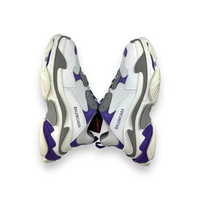 Balenciaga Balenciaga Triple S Sneaker White/Purple Size US 8