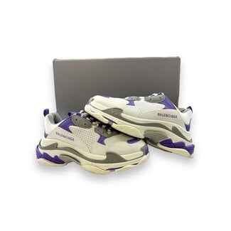 Balenciaga Balenciaga Triple S Sneaker White/Purple Size US 8