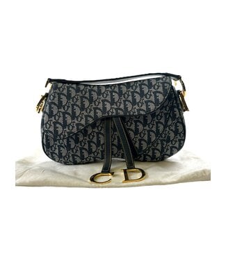 Dior Christian Dior 2002 Double Saddle Handbag