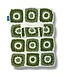 Arkyve Arkyve Ski Mask Beanie Green/White
