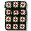 Arkyve Arkyve Arkyve Ski Mask Beanie Black/Red/Green