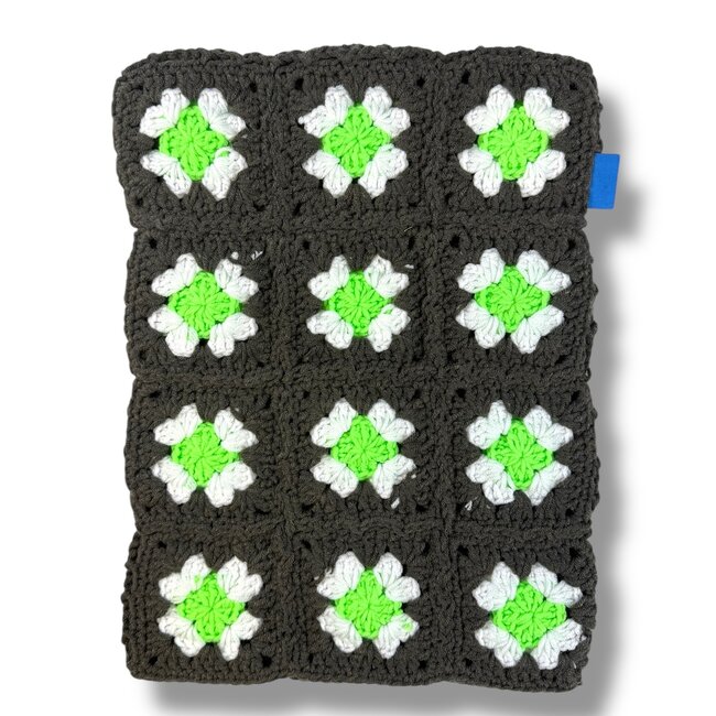 Arkyve Arkyve Arkyve Ski Mask Beanie Grey/Green/White