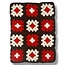 Arkyve ARKYVE SKI MASK BEANIE BROWN/RED/WHITE