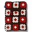 Arkyve ARKYVE SKI MASK BEANIE BROWN/RED/WHITE