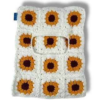 Arkyve ARKYVE SKI MASK BEANIE SUNFLOWER