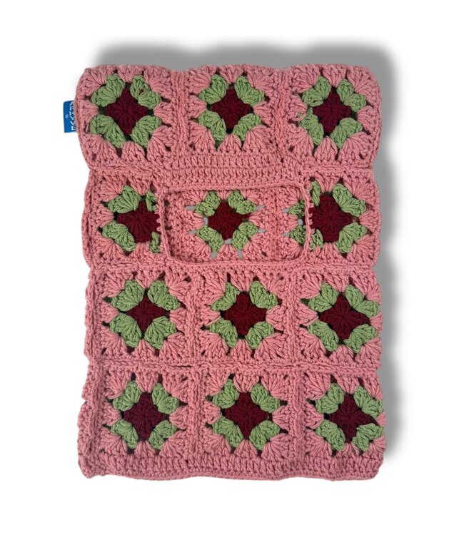 Arkyve ARKYVE SKI MASK BEANIE PINK/RED/GREEN