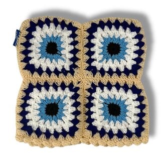 Arkyve ARKYVE KNIT BEANIE EVIL EYE