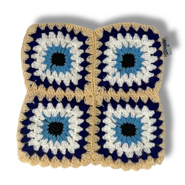 Arkyve ARKYVE KNIT BEANIE EVIL EYE