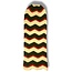 Arkyve ARKYVE KNIT LONG BEANIE BEIGE/ORANGE/GREEN