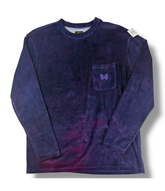 Needles  Needles Velour Long Sleeve Size Large