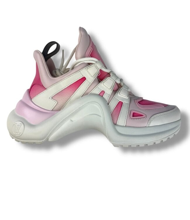 Louis Vuitton Louis Vuitton Archlight Sneaker White/Pink Size US 4.5