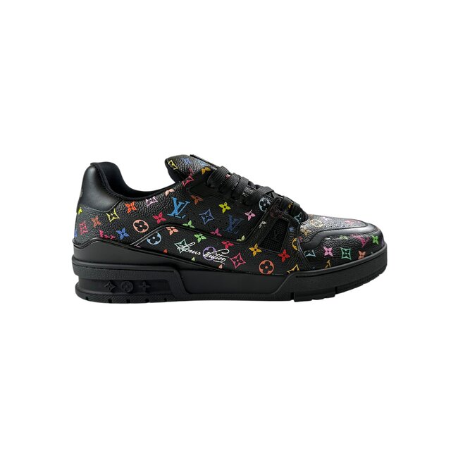 Louis Vuitton Louis Vuitton Takashi Murakami Black Trainer