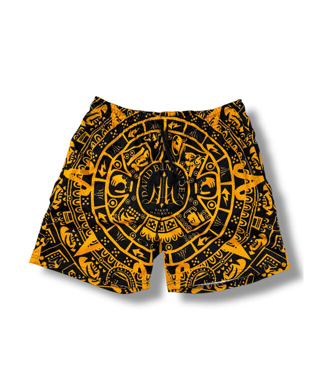 Bring It Back Las Vegas David Benavidez x Bring It Back Shorts Gold