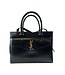Yves Saint Laurent YSL Uptown Medium Box Leather Top Handle Bag