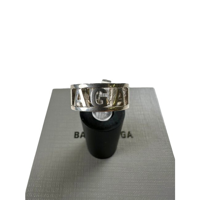 Balenciaga Balenciaga Womens Logo Ring