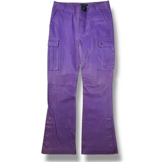 Amiri Amiri Leather Cargo Flare Pants Size 34