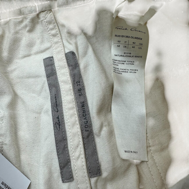 Rick Ownes S/S 22 Rick Owens Fogachine Pod Shorts Size 52/US Large