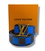 Louis Vuitton Louis Vuitton Initials 40mm Reversible Belt Damier Pop Blue Size 40US