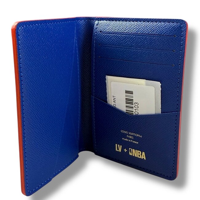 Louis Vuitton 2020 Virgil Louis Vuitton NBA Pocket Organizer Antartica