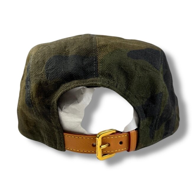 Louis Vuitton S/S 2017 Supreme x Louis Vuitton Camo Camp Cap