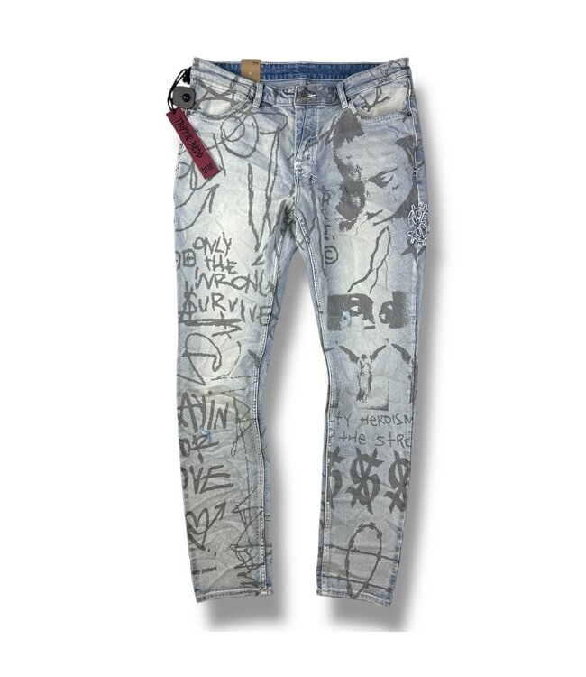 Ksubi Ksubi Van Wrinkle Devils Blue