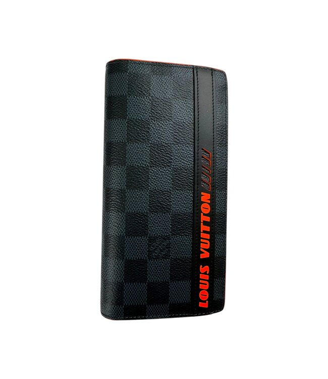 Louis Vuitton Louis Vuitton Race Brazza Wallet Damier Cobalt